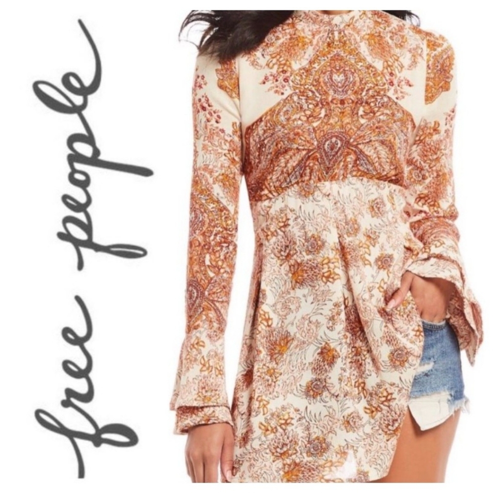 Free people lady luck tunic